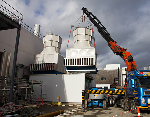 Haldor Topsøe’s nye katalysatorfabrik P6 i Frederikssund